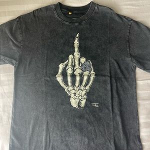 Gallery Dept Middle Finger Skeleton Tee